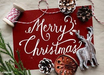 Christmas holiday greeting design mockup | Free stock psd mockup - 516301