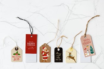 Christmas holiday greeting design mockup | Free stock psd mockup - 516307