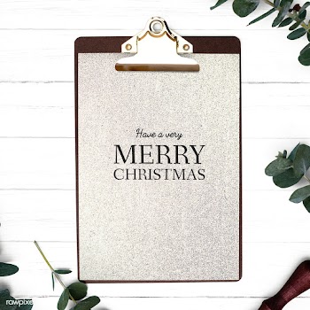 Christmas holiday greeting design mockup | Free stock psd mockup - 516322