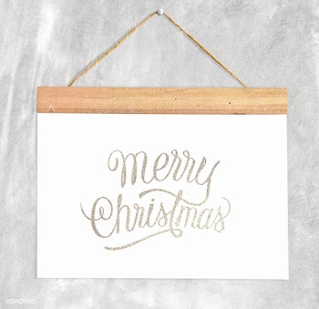 Christmas holiday greeting design mockup | Free stock psd mockup - 516361