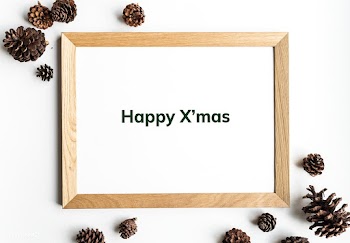 Christmas holiday greeting design mockup | Free stock psd mockup - 516377