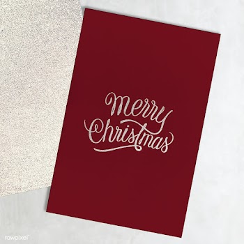 Christmas holiday greeting design mockup | Free stock psd mockup - 516380