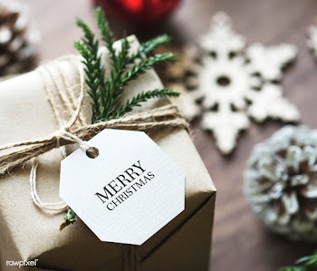 Christmas holiday greeting design mockup | Free stock psd mockup - 516398