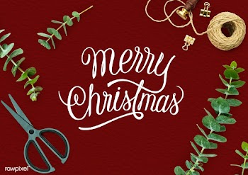 Christmas holiday greeting design mockup | Free stock psd mockup - 516414