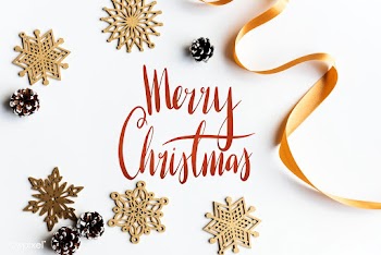 Christmas holiday greeting design mockup | Free stock psd mockup - 516416