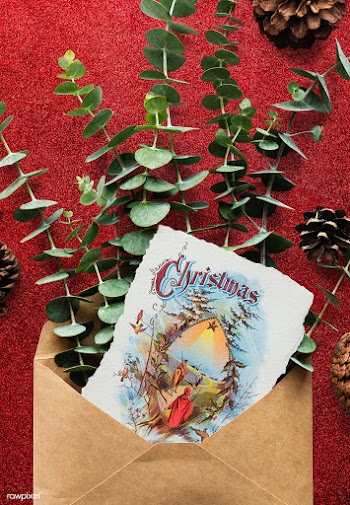 Christmas holiday greeting design mockup | Free stock psd mockup - 516428