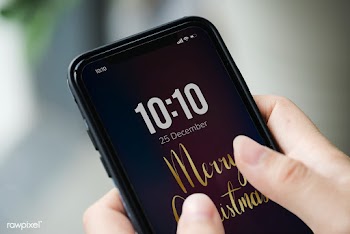 Christmas holiday greeting design mockup | Free stock psd mockup - 516436