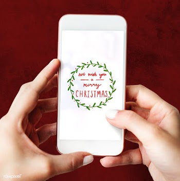 Christmas holiday greeting design mockup | Free stock psd mockup - 516440