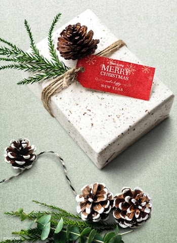 Christmas holiday greeting design mockup | Free stock psd mockup - 516442
