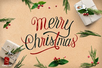 Christmas holiday greeting design mockup | Free stock psd mockup - 516482
