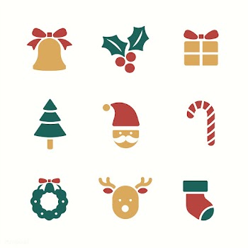Christmas holiday symbols vector set | Free stock vector - 511562