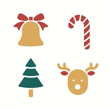 Christmas holiday symbols vector set | Free stock vector - 511568