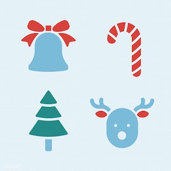 Christmas holiday symbols vector set | Free stock vector - 511580