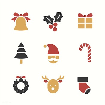 Christmas holiday symbols vector set | Free stock vector - 511594