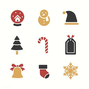 Christmas holiday symbols vector set | Free stock vector - 511600