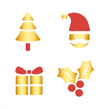 Christmas holiday symbols vector set | Free stock vector - 511614