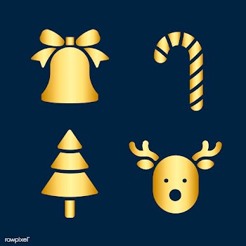 Christmas holiday symbols vector set | Free stock vector - 511640