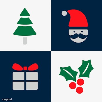 Christmas holiday symbols vector set | Free stock vector - 511671