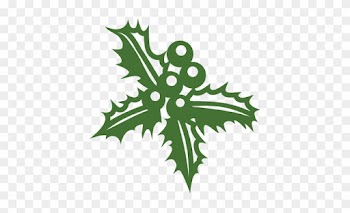Christmas Holly Svg Scrapbook Cut File Cute Clipart - Scalable Vector Graphics