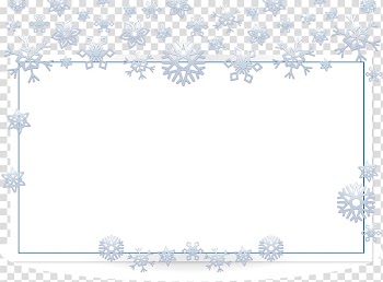 Christmas Icon, Snowflake Frame transparent background PNG clipart