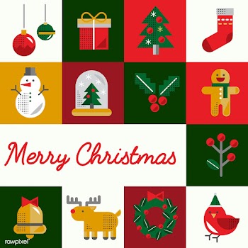 Christmas icons vector set | Free stock vector - 281044