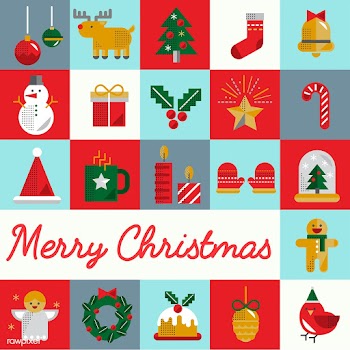 Christmas icons vector set | Free stock vector - 281045