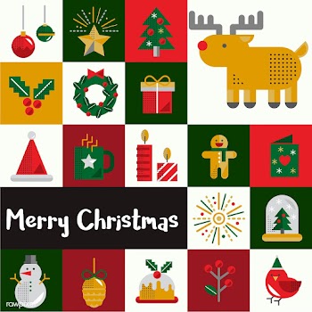 Christmas icons vector set | Free stock vector - 281090
