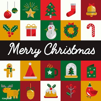 Christmas icons vector set | Free stock vector - 281100