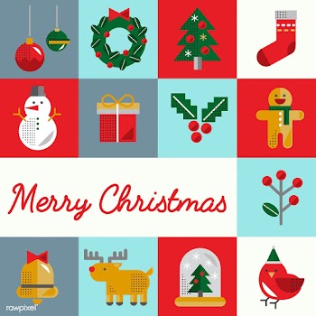 Christmas icons vector set | Free stock vector - 281122