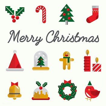 Christmas icons vector set | Free stock vector - 281132