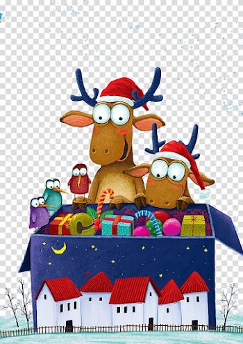Christmas Illustrator Art Illustration, Christmas greeting transparent background PNG clipart