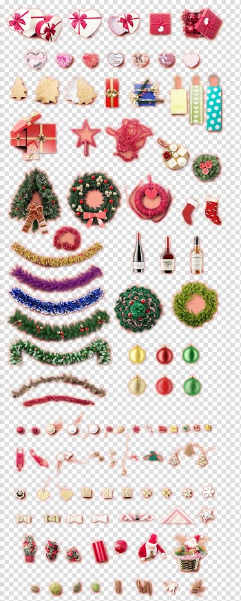 Christmas ing Mockup Gift, Christmas decorations gift transparent background PNG clipart
