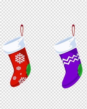 Christmas ings Sock, Cartoon Christmas ing transparent background PNG clipart