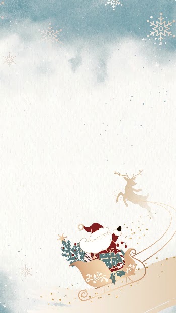 Christmas iPhone wallpaper, Santa Claus | Free Photo Illustration - rawpixel