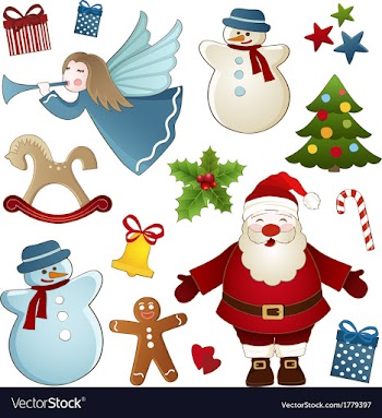  					Christmas isolated elements vector&nbsp;image														