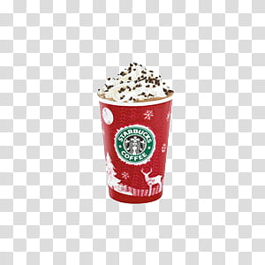 Christmas Items I, Starbucks coffee transparent background PNG clipart