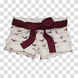 Christmas Items I, white short shorts transparent background PNG clipart
