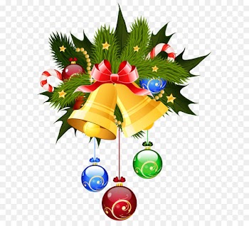 Christmas Jingle bell Clip art - Christmas Bells and Ornaments Transparent PNG Clip Art Image 