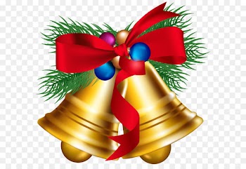 Christmas Jingle bell Clip art - Christmas Bells with Christmas Ballls PNG Clipart Image 