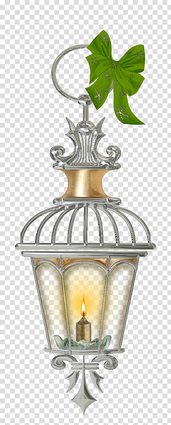 Christmas lanterns, lighted candle inside lantern illustration transparent background PNG clipart