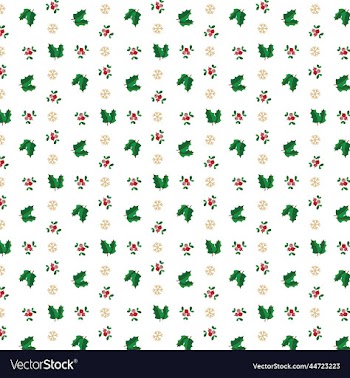 christmas-leaf-pattern