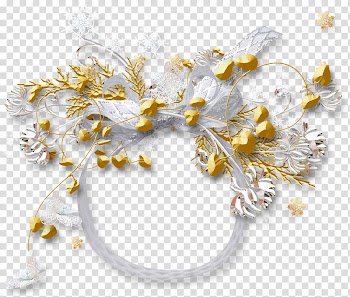 Christmas , Leaves ring transparent background PNG clipart