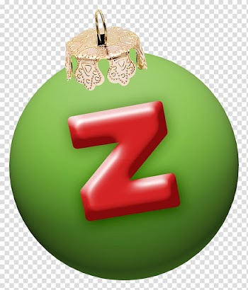 Christmas Letter Alphabet Font, Christmas letter z transparent background PNG clipart