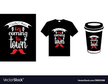 christmas lettering typography t-shirt design