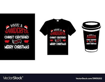 christmas lettering typography t-shirt design