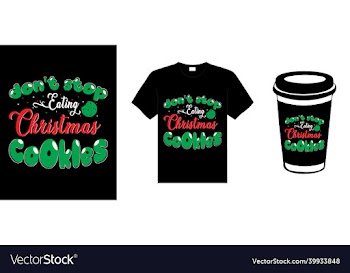 christmas lettering typography t-shirt design