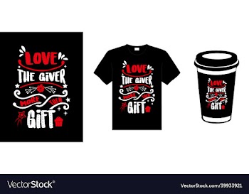 christmas lettering typography t-shirt design