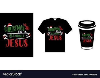 christmas lettering typography t-shirt design