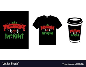 christmas lettering typography t-shirt design