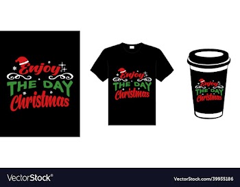 christmas lettering typography t-shirt design